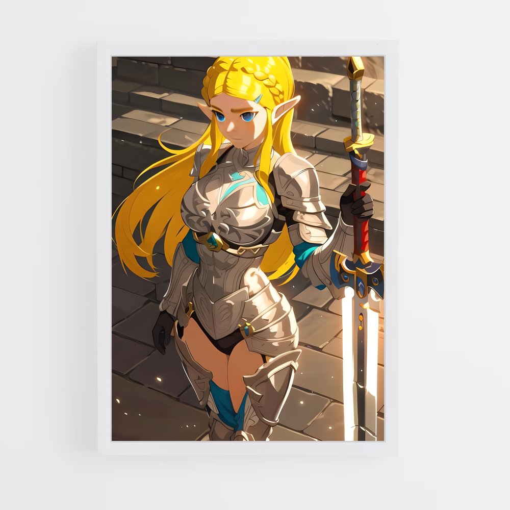 Poster Princess de zelda (vue 3)